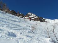 Quasi in uscita dal canalone