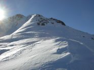 Inizio della cresta.