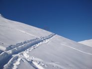 Salendo verso Costa Campaula