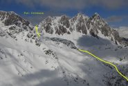 Discesa verso Valcigolera
