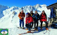 Il gruppo Evergreen in vetta
