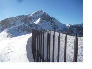 La Roche Gauthier dal Fort de Lenlon..a dx si vede il canale di salita.