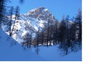 La Roche Gauthier dal Vallone di Creuzet..