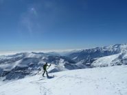 Arrivo in cima