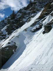 si rientra nel canale dopo la prima interruzione