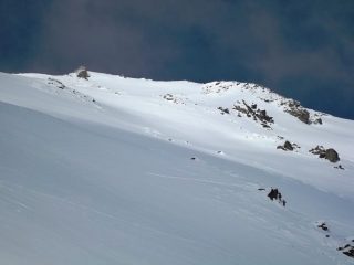 la vetta ancora ben lontana