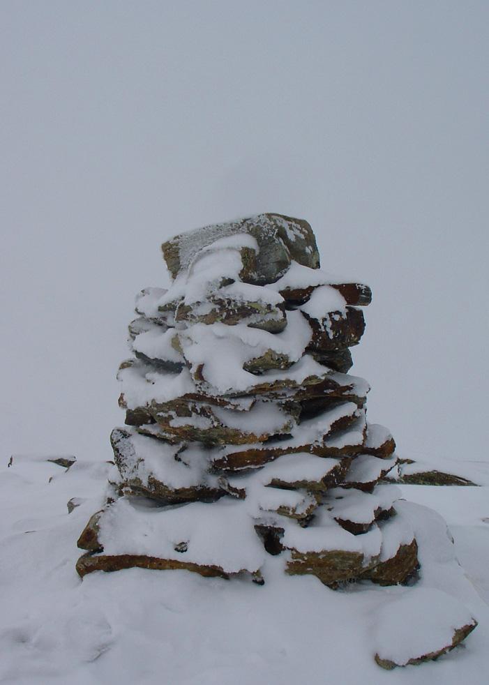 ometto innevato, panorama zero...
