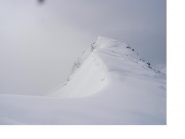 La crestina nevosa..anticamera alla vetta..