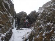 Il risalto di roccia sopra la S2