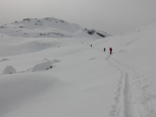 In vista della vetta