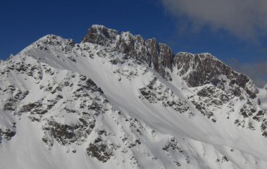 Pendio di discesa versante Cadin