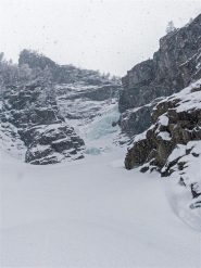 prima parte della cascata, oggi