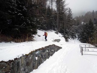 sentiero alle opere idriche