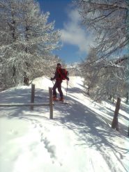 in vista della cappella