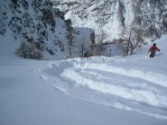 giù dal canale Nord