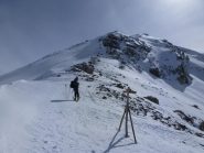 Dal colle la cresta finale