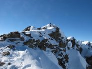 Ometto di vetta e parte terminale della Cote Mayan che digrada verso il Fallere