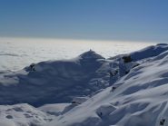 panna montata e mare di nebbia