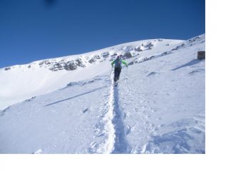 ..su per corti ma ripidi diagonali..