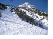 Nel canale di Lasserau..alla Charvie