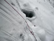 buchi alla base del secondo tiro