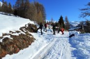 è il momento di calzare le ciaspole a quota 1930 m. (2-3-2013)
