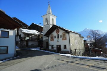 il paesino di Mandriou, punto di partenza per la salita (2-3-2013)