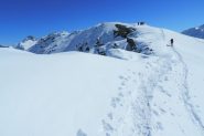 salendo la cresta SE del Facciabella...02 (2-3-2013)