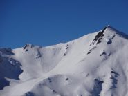 valanga lato sotto-vento alla cresta