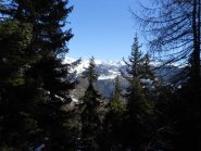 dalla pista maisonette spunta il cervino