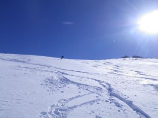 Tracce nella parte alta