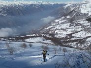 Giorgio nei pendii intermedi