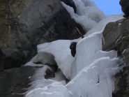 Nella bella goulotte in alto