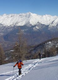uno sguardo verso il rocciamelone