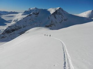 Arbola e Punta dei Sabbioni salendo al Blinnenhorn