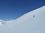 Discesa sul versante ovest