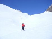 il bel canalone di discesa