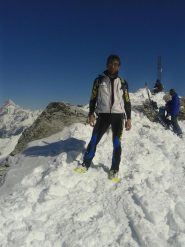 Il Grande Sergio in cima