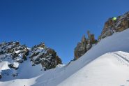 Il colle di Montagnaya e il gendarme
