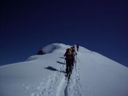 In vista della cima