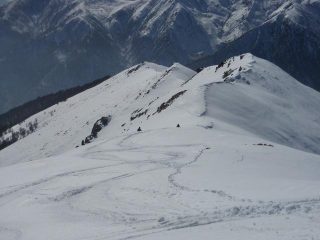 itinerario di discesa