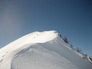 La cresta dalla colletta
