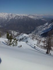 Verso valle