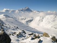 Vista verso il Monviso dalla Testa di Garitta Nuova