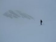 Decidiamo di scendere- visibilità quasi nulla