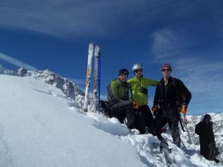 Ciolly, luca e maurizio in vetta
