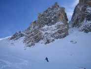 i contrafforti dell'Aguilette du Lauzet