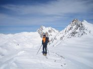 dalla crete du Chardonnet: Pic de la Mouliniere e Tete de la Cassille