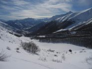salendo verso la dorsale dellla Cialancia