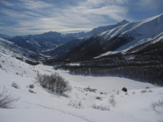 salendo verso la dorsale dellla Cialancia